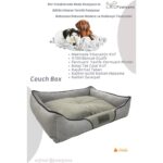 Pawiyans Couch Box Kedi Köpek Yatağı Üst Kalite Yıkanabilir Fermuarlı Kılıf. Astarlı Elyaf. Iç Minderli