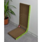 Rotipet Karton Kedi Tırmalama L Şeklinde Toplu Catnipli 28X42X68 cm - Görsel 2