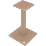 Nuis Kıpır 85 cm Kalın Sütunlu Xxl Kedi Tırmalama Direği - Bej - Görsel 4