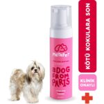 Metapet Koku Giderici Kuru Köpük Köpek Şampuanı, Doğal Ve Organik Köpek Parfümü, Yavrular Için Uygun 200 Ml