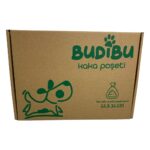 Budibu Kedi Köpek Kaka Poşeti Evcil Hayvan Dışkı Kaka Torbası Pembe 15 Rulo (225 Poşet) - Görsel 3