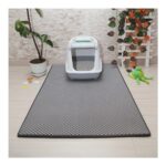 Paspas Car 80X110 cm Kedi Tuvalet Önü Paspası Gri