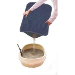 A 1968 Aktunç Tekstil Aktunç Büyük Boy Elekli Tuvalet Önü Gri Kedi Kumu Paspası 60x80 cm - Görsel 3