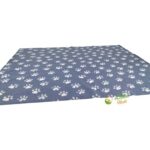 Ecotton Works Pati Desenli Kedi Köpek Evcil Hayvan Polar Battaniye Antrasit Gri Renk 90CM X120 - Görsel 3