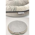 Pawiyans Round Box Kedi ve Köpek Yatağı Üst Kalite Yıkanabilir 2 Fermuarlı, Kılıf Astarlı %100 Elyaf - Görsel 5