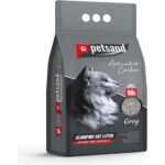Petsand Aktif Karbonlu Grey Kedi Kumu 10L