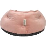 Pet Comfort Paris  Kedi ve Köpek Yatağı Pudra Pembe 60CM - Görsel 3
