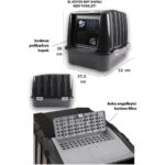 Kurtbay Şekil Kedi Tuvaleti Premium Kedi Başlangıç Seti - Açık gri Lkt1 - Görsel 2