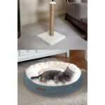 Kurtbay Şekil Kedi Tuvaleti Premium Kedi Başlangıç Seti - Açık gri Lkt1 - Görsel 3