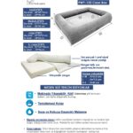 Pawiyans Coch Box Üst Kalite Köpek Yatağı Süngerli Sıvı Geçirmez Alezli. %100 Elyaflı. 2 Fermuarlı - Görsel 2