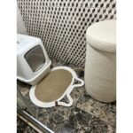 Supplo Home Evcil Hayvan Mama Paspası Sunum ve Supla Yatak Önü Paspası Kedi Aksesuar Paspası - Görsel 3