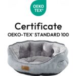 Pet Dreams Sprit Lüks Kedi/köpek Yatağı, Kapitoneli, Kaymaz Altlık - Görsel 3