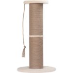 Pugalo 90cm Dev Tırmalama 20 Çapta Dev Borulu Tırmalama Minder Yüzey  KREM - Görsel 3