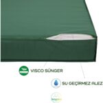 Jungolica Pet Products Eva Garden, %100 Su Geçirmez Alezli, Çıkarılabilir Kılıflı, Tüy ve Leke Tutmaz Kumaşlı Kedi ve Köpek Yatağı - Görsel 4