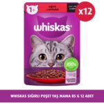 Whiskas Sığırlı Poşet Yaş Mama 85 G 12X