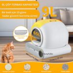 AI Cat Akıllı Kedi Tuvaleti / Kum Kabı - Görsel 5