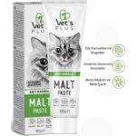 Vet's Plus Anti-Hairball Malt Macun 100gr (Tüy Yumağı Önleyici) - Görsel 2