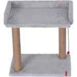 Pugalo Platform Oturaklı Kedi Tırmalaması Geniş Yataklı - Görsel 2