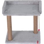 Pugalo Platform Oturaklı Kedi Tırmalaması Geniş Yataklı - Görsel 3