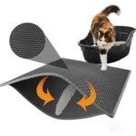 Hasby Elekli Kedi Tuvalet Önü Paspası Kedi Kumu Paspası 45x60 cm - Görsel 3