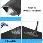 Hasby Elekli Kedi Tuvalet Önü Paspası Kedi Kumu Paspası 45x60 cm - Görsel 5