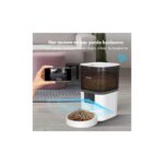 OVIOO QQ005 6 Litre Kameralı ve Uzaktan Wifi Bağlantılı Paslanmaz Kaseli Kedi ve Köpek Besleyici - Görsel 4