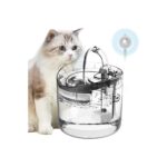 Shipment  Hareket Sensörlü Akıllı Sesiz Kedi Köpek Sessiz Şeffaf Otomatik Pet Su Pınarı Çeşmesi Sebili - Görsel 4
