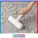 CandyShine Hazneli Kedi Köpek Evcil Hayvan Kazak Kıyafet Elbise Halı Yatak Tüy Temizleyici Kıl Toz Toplayıcı - Görsel 3