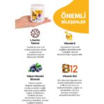 HiPet Multivitamin Çiğnenebilir Tablet 200 gr Yüksek Proteinli Köpekler İçin Vitamin Takviyesi - Görsel 3
