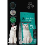 Mi Cat 20 Litre Aktif Karbonlu Kokusuz Doğal Bentonit Kedi Kumu Süper Topaklanan ve Tozsuz - Görsel 5