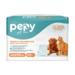 Pepy Pet Care Pepy Evcil Hayvan Tuvalet Eğitim Pedi 60 x 90 cm 180 Adet 6 Paket - Görsel 3