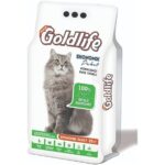 Goldlife Gökkuşağı Ince Taneli Kedi Kumu 20LT.