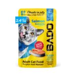 Bado Yetişkin Yaş Kedi Maması Somonlu 85gr 24'lü - Görsel 2