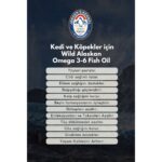 Jorgens Kennel Kedi ve Köpek Için Doğal Omega 3-6 Wild Alaskan Triple Strength Balık Yağı I Fish Oil - Görsel 5