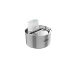 Wero Otomatik Kedi Köpek Su Şelalesi Su Pınarı Su Sebili (Paslanmaz Çelik) - Hareket Sensörü - 5200 mAh Şarj Edilebilir Batarya 180 Gün Bekleme Süresi - 3.5 Lt Otomatik Su Temizleme - Beyaz - Görsel 3