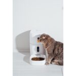 S-link SL-23 Otomatik Yem Kabı 3MP Kamerali Iki Yönlü Ses 6L Wifi Tuya Destekli Akıllı Kedi köpek Besleyici - Görsel 4