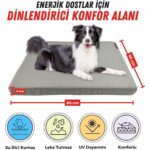 XPERMATE Patiminder Köpek Yatağı Büyük Irk Köpek Yatağı Büyük Köpek Yatakları  60X80cm - Görsel 2