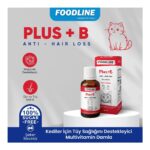 Foodline Kediler Için Plus +B Damla 50 ml | Tüy Sağlığını Destekleyici Biotinli Multivitamin - Görsel 2