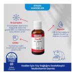 Foodline Kediler Için Plus +B Damla 50 ml | Tüy Sağlığını Destekleyici Biotinli Multivitamin - Görsel 3