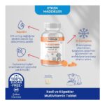 Foodline Multivitamin 75 Tablet | Kedi ve Köpekler Için Immun Sistem Destekleyici - Görsel 3