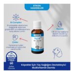Foodline Köpekler Için Plus +B Damla 50 ml | Tüy Sağlığını Destekleyici Biotinli Multivitamin - Görsel 3