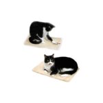 Seria Halı Kedi Halısı  5 Adet Post Karışık Renkli 40X40 cm - Görsel 3