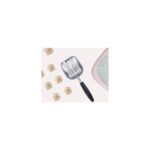 Lual Amkobnu Metal Büyük Delikli Kedi Çöp Kürek (Yurt Dışından) - Görsel 2