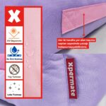 Xpermate Yuvi Kedi Yatağı Ve Köpek Yatağı Tüy Tutmaz Kumaş,Su Itici Kumaş,Fermuarlı  55x60x23 - Görsel 4