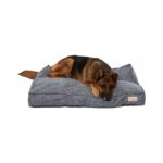 Pet Comfort Lima  Lacivert Kareli Köpek Yatağı L 110x75cm - Görsel 5