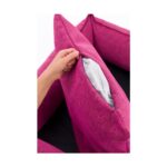 Pet Comfort Alpha  Fuşya Kedi ve Köpek Yatağı S 60x50cm - Görsel 4