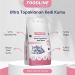 Foodline Bebek Pudrası Kokulu Ince Taneli Bentonit Topaklanan Kedi Kumu 10 Lt x 2 Adet - Görsel 2