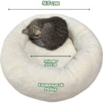 Med Online Peluş Kedi ve Köpek Yatağı Sıcak ve Yumuşacık Minder Evcil Hayvan - Görsel 2