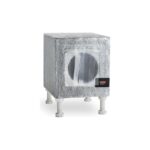 Narım Kedi Yuvası Kedi Evi Isı ve Su Yalıtımlı % 100 Korunaklı Özel Üretim 37 x 33 x 31 cm 11 mm - Görsel 3