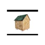 Narım Kedi Yuvası Kedi Evi Kedi Yatağı 11 mm Osb Den Üretimmiştir 33X37X41 cm - Görsel 4